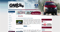 Desktop Screenshot of gaz.cz